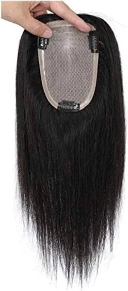 Medium Scalp Topper Hair Extensions For Women | Silk base & 100% Human Hair (Copy)