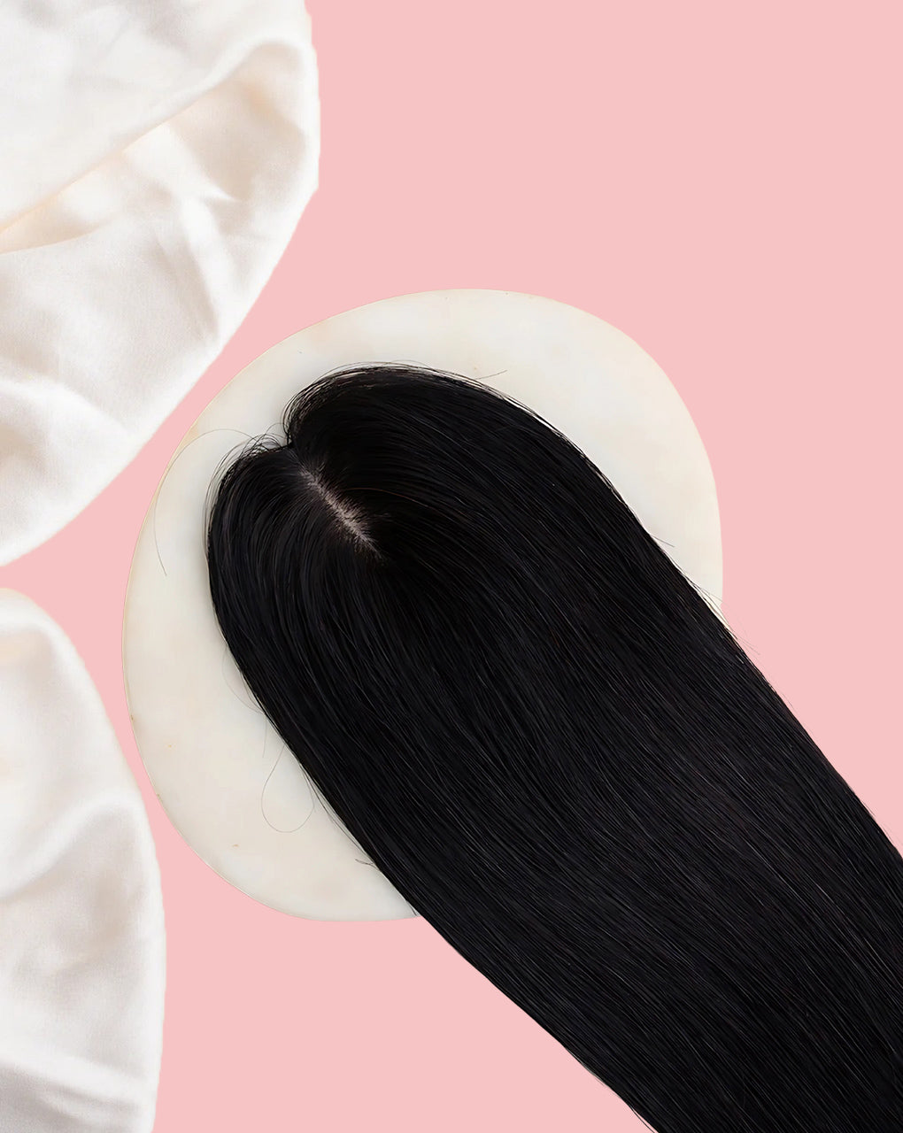 Small Scalp Topper Hair Extensions For Women | Silk base & 100% Human Hair